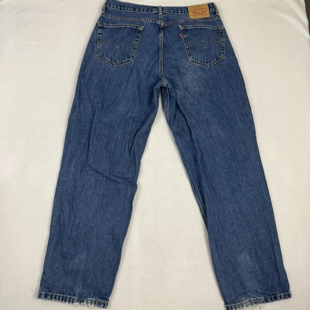Levi's‎ 560 Loose Fit Tapered Leg Jeans Mens 34x31 (Tag 36x32) Blue Denim Y2K